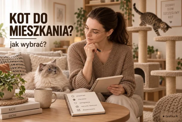 Jaka rasa kota do mieszkania? Jak dopasować kota do warunków domowych